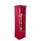 36" Red & Green Vertical Hanging Christmas Decoration Organizer Storage Bag